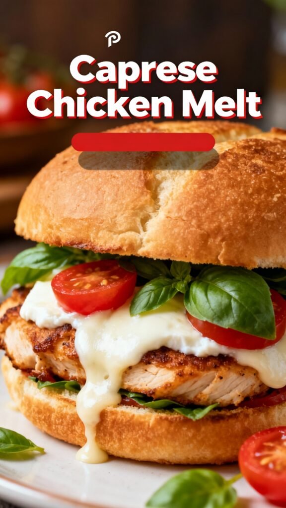 caprese-chicken-melt