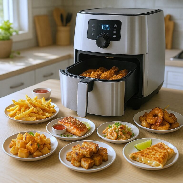 easy air fryer chicken dinner, easy air fryer dinners, crispy air fryer dinners