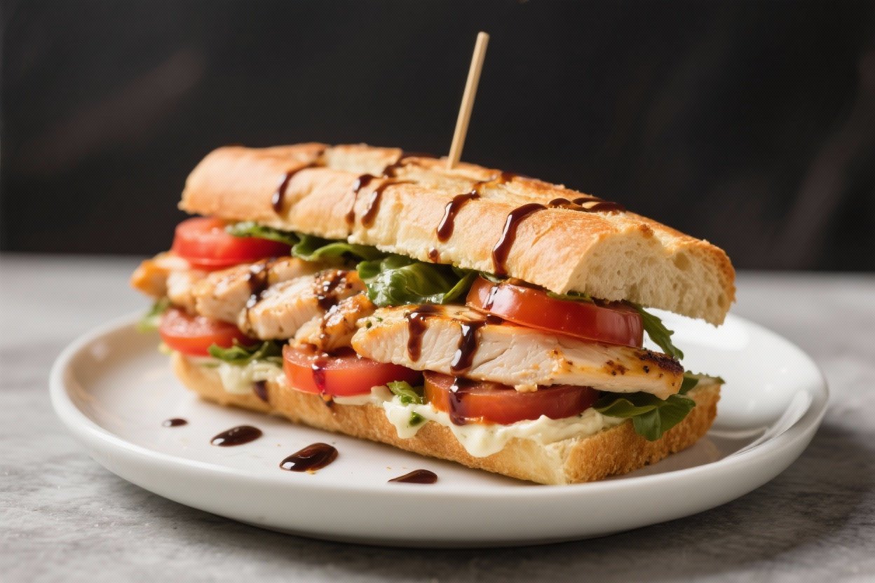 Caprese Chicken Melt