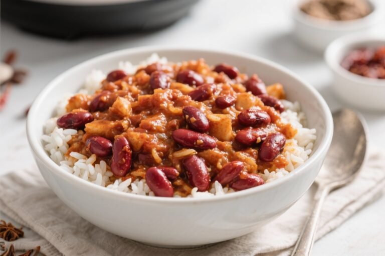 Instant Pot Cajun Red Beans & Rice