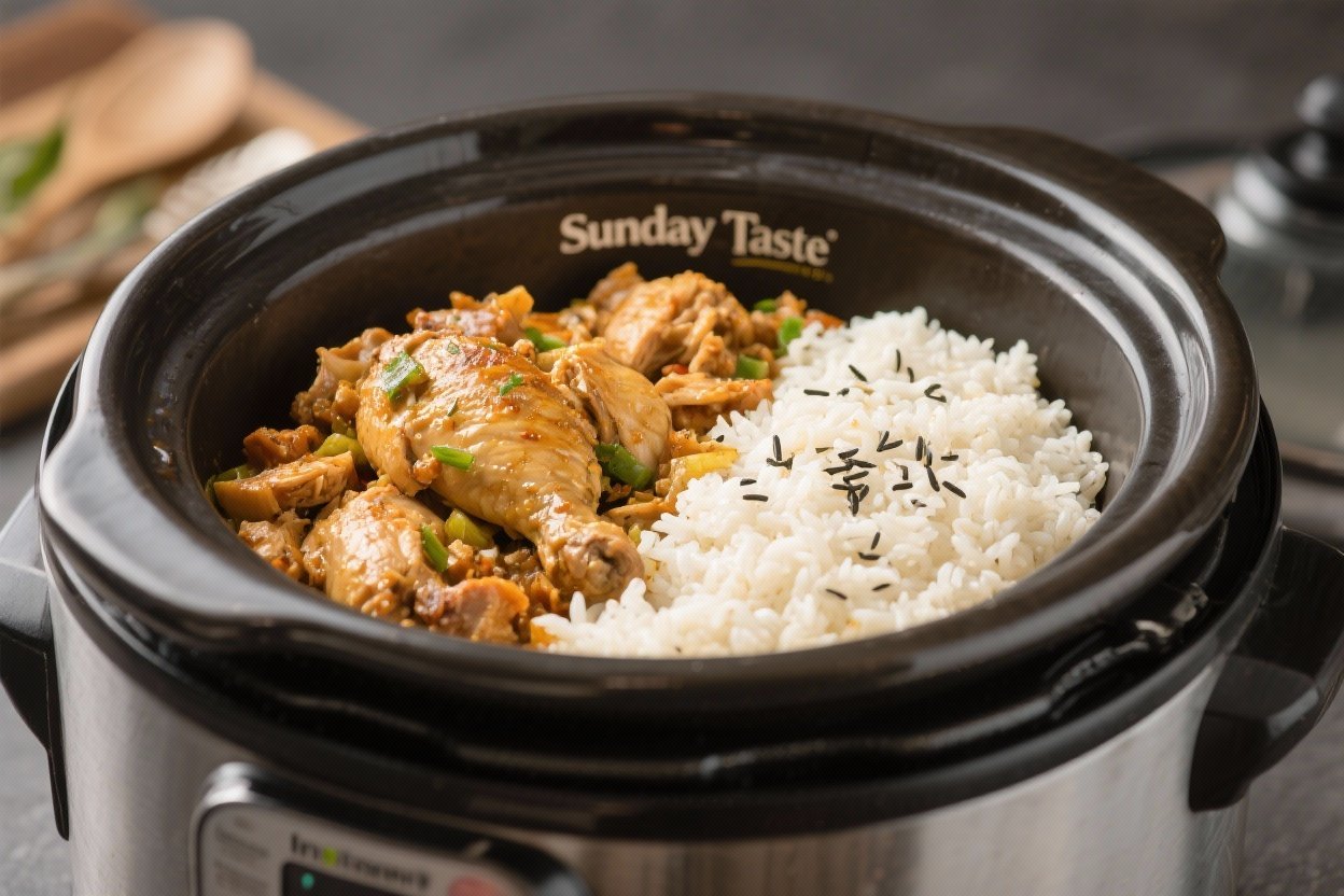 instant pot chicken and rice